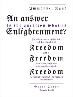 cover image of An Answer to the Question